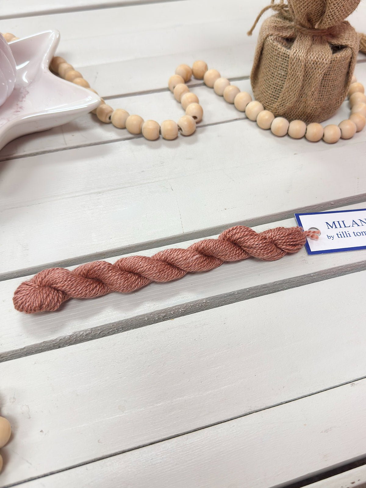 [Tilli Tomas] Milan Thread Skein in Pottery - The Pink Pineapple 850