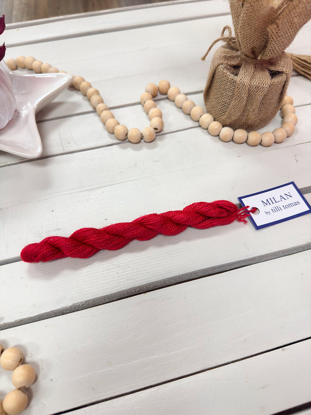 [Tilli Tomas] Milan Thread Skein in Pucker Up - The Pink Pineapple 850