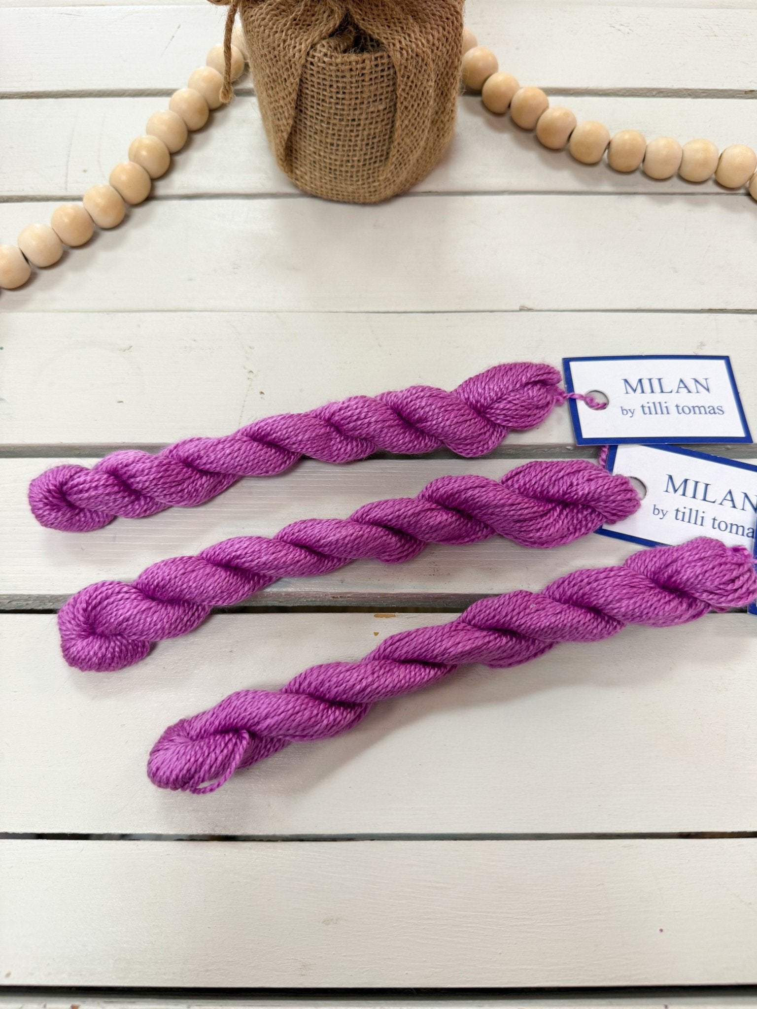 [Tilli Tomas] Milan Thread Skein in Rocket - The Pink Pineapple 850
