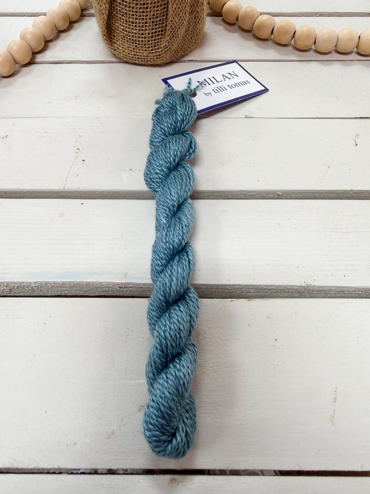 [Tilli Tomas] Milan Thread Skein in Rocky Coast - The Pink Pineapple 850