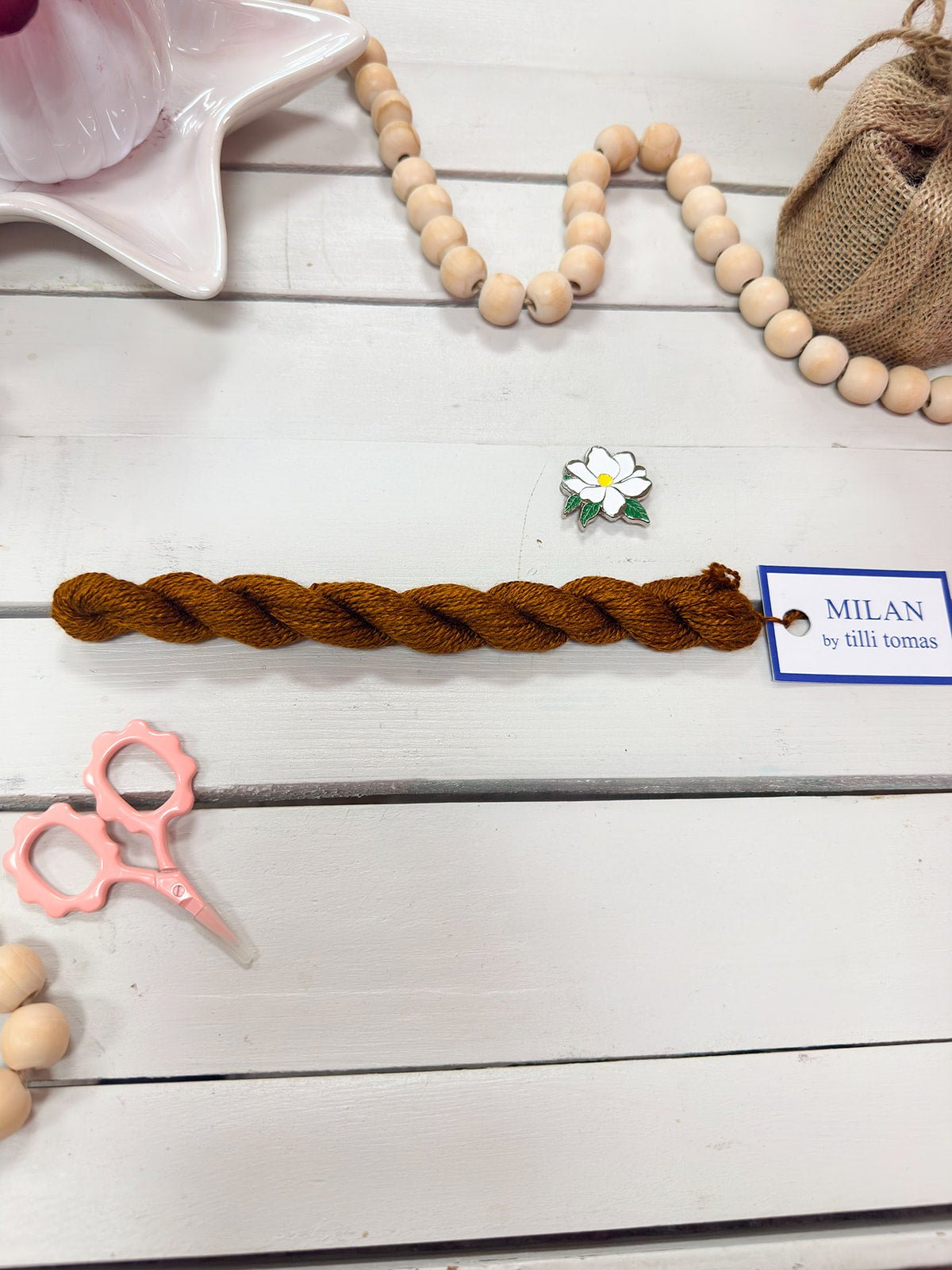 [Tilli Tomas] Milan Thread Skein in Sienna - The Pink Pineapple 850