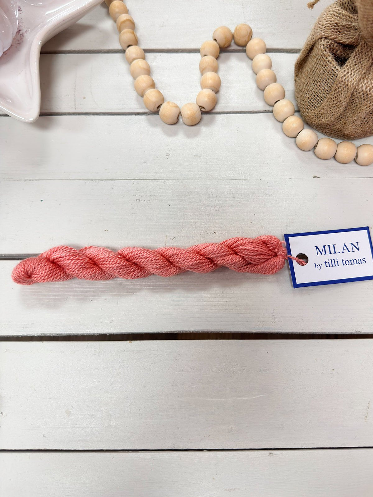 [Tilli Tomas] Milan Thread Skein in Sockeye - The Pink Pineapple 850