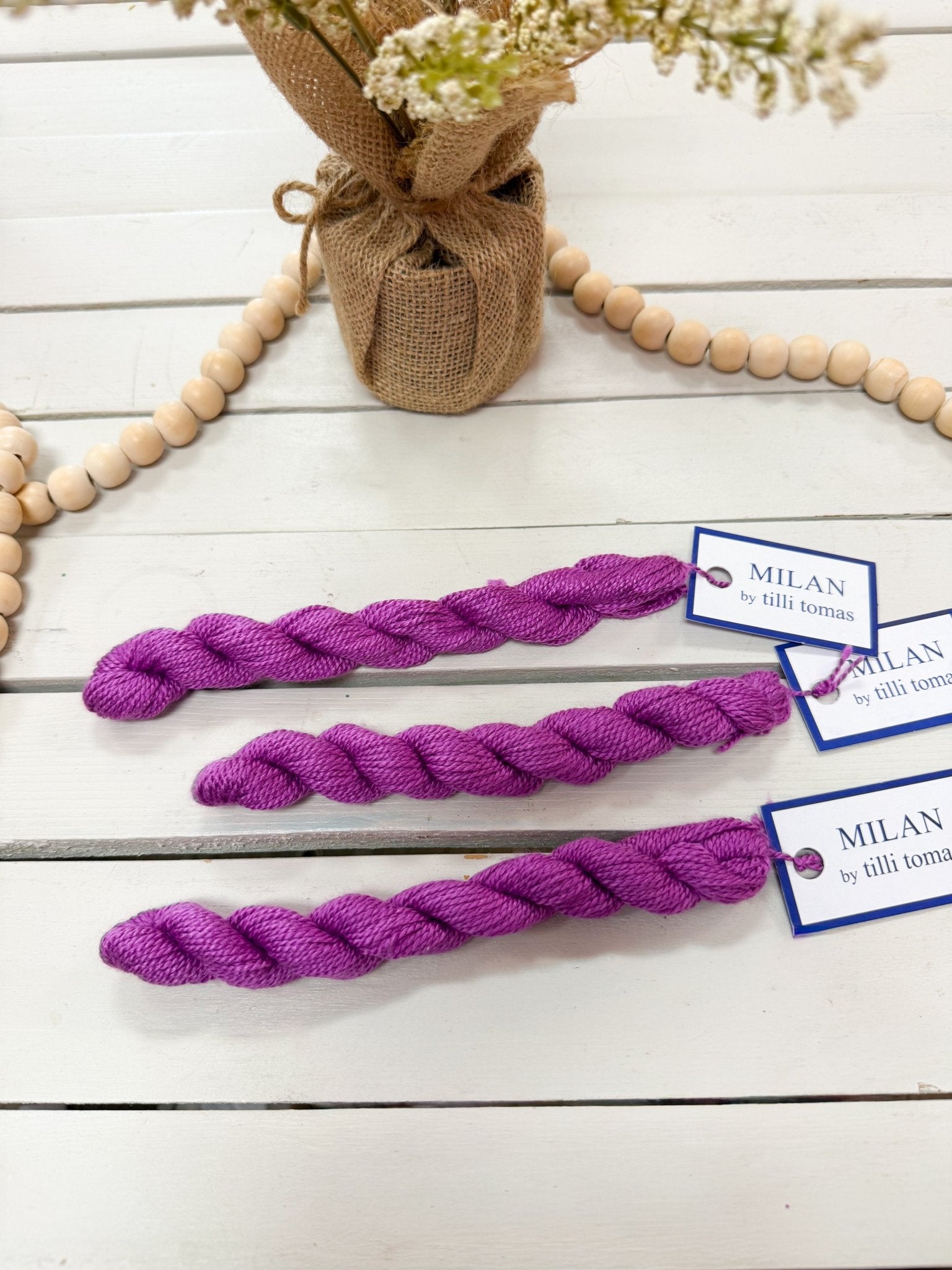 [Tilli Tomas] Milan Thread Skein in Space - The Pink Pineapple 850