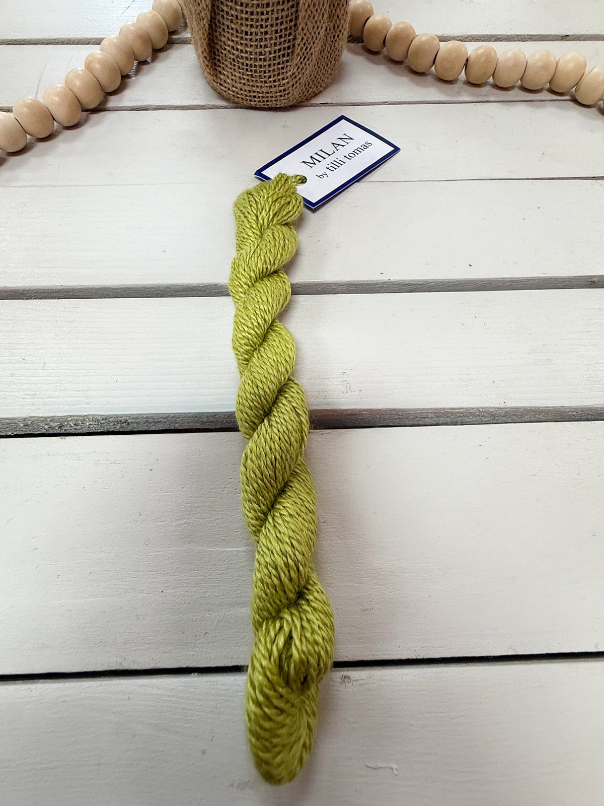[Tilli Tomas] Milan Thread Skein in Split Pea - The Pink Pineapple 850