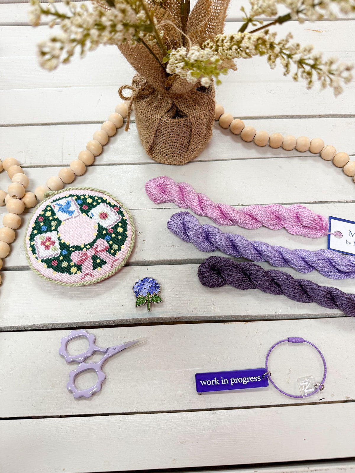 [Tilli Tomas] Milan Thread Skein in Sugar Plum - The Pink Pineapple 850