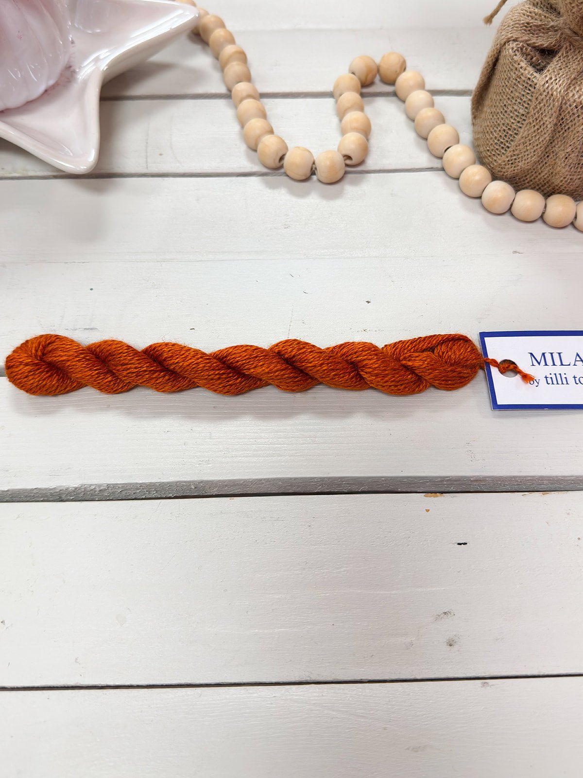 [Tilli Tomas] Milan Thread Skein in Sweet Potato - The Pink Pineapple 850