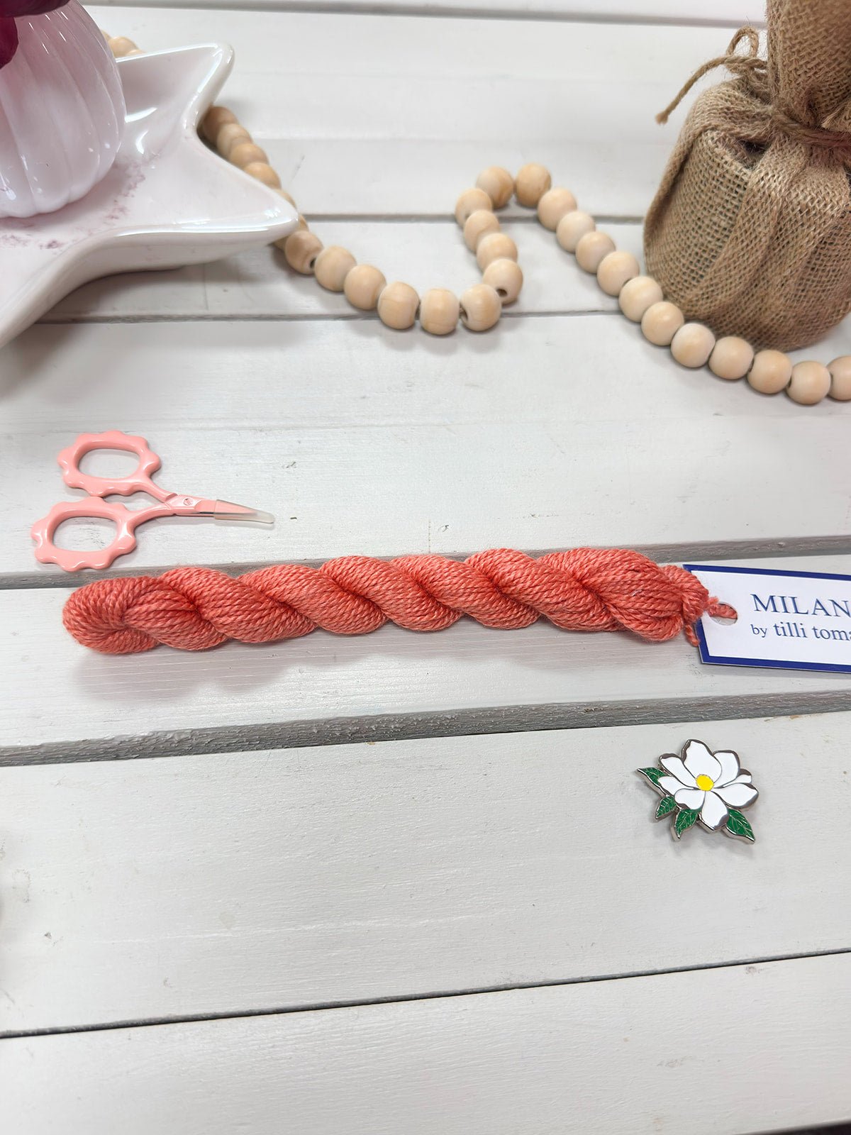 [Tilli Tomas] Milan Thread Skein in Sweet Surrender - The Pink Pineapple 850