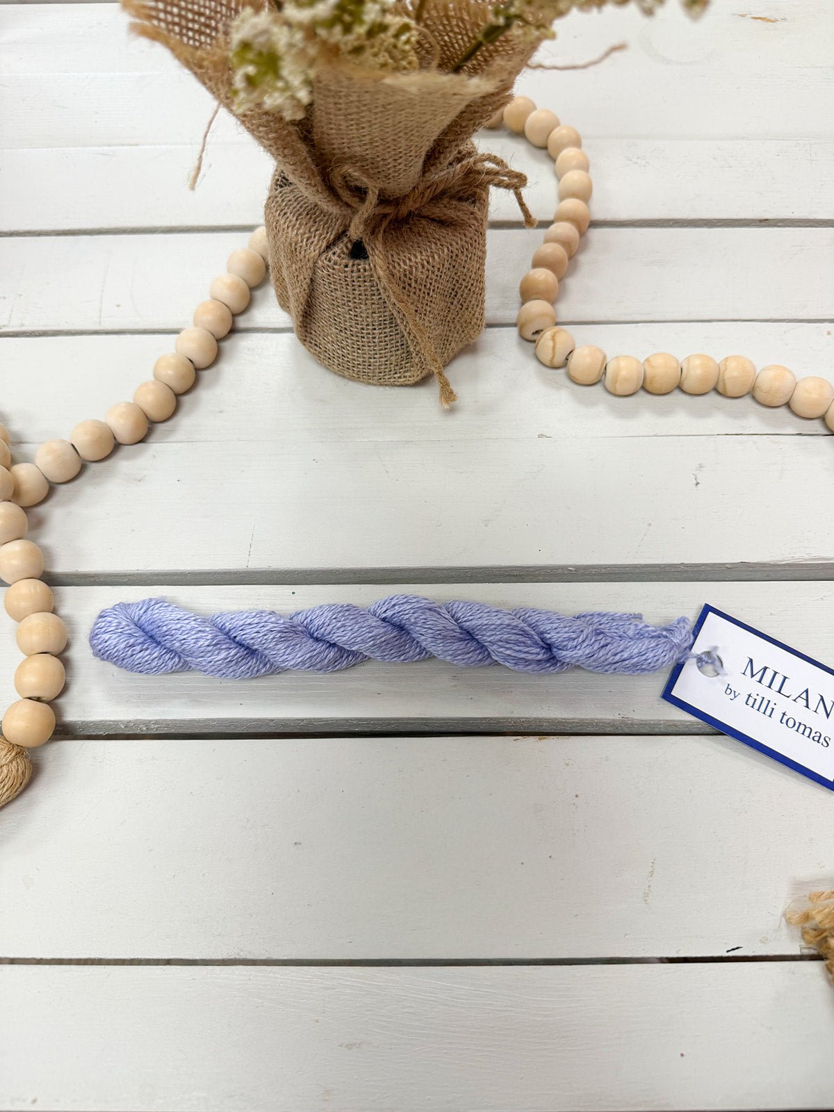 [Tilli Tomas] Milan Thread Skein in Veil - The Pink Pineapple 850