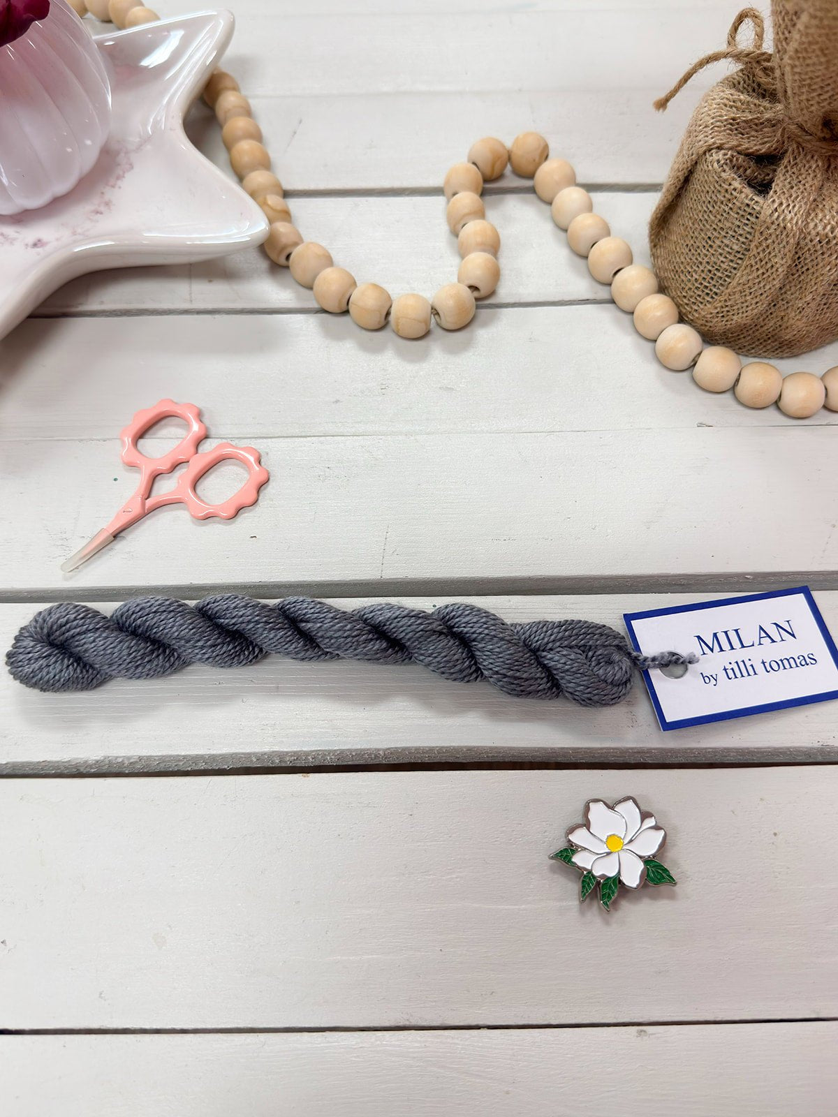 [Tilli Tomas] Milan Thread Skein in Whale - The Pink Pineapple 850