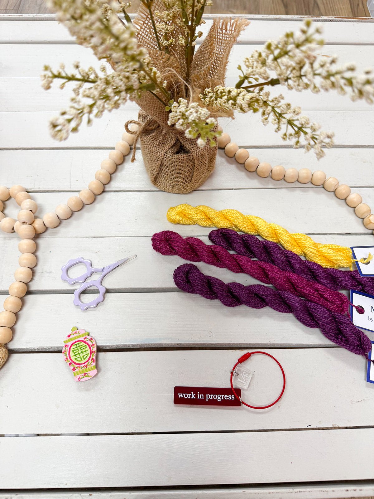 [Tilli Tomas] Milan Thread Skein in Whipped Butter - The Pink Pineapple 850