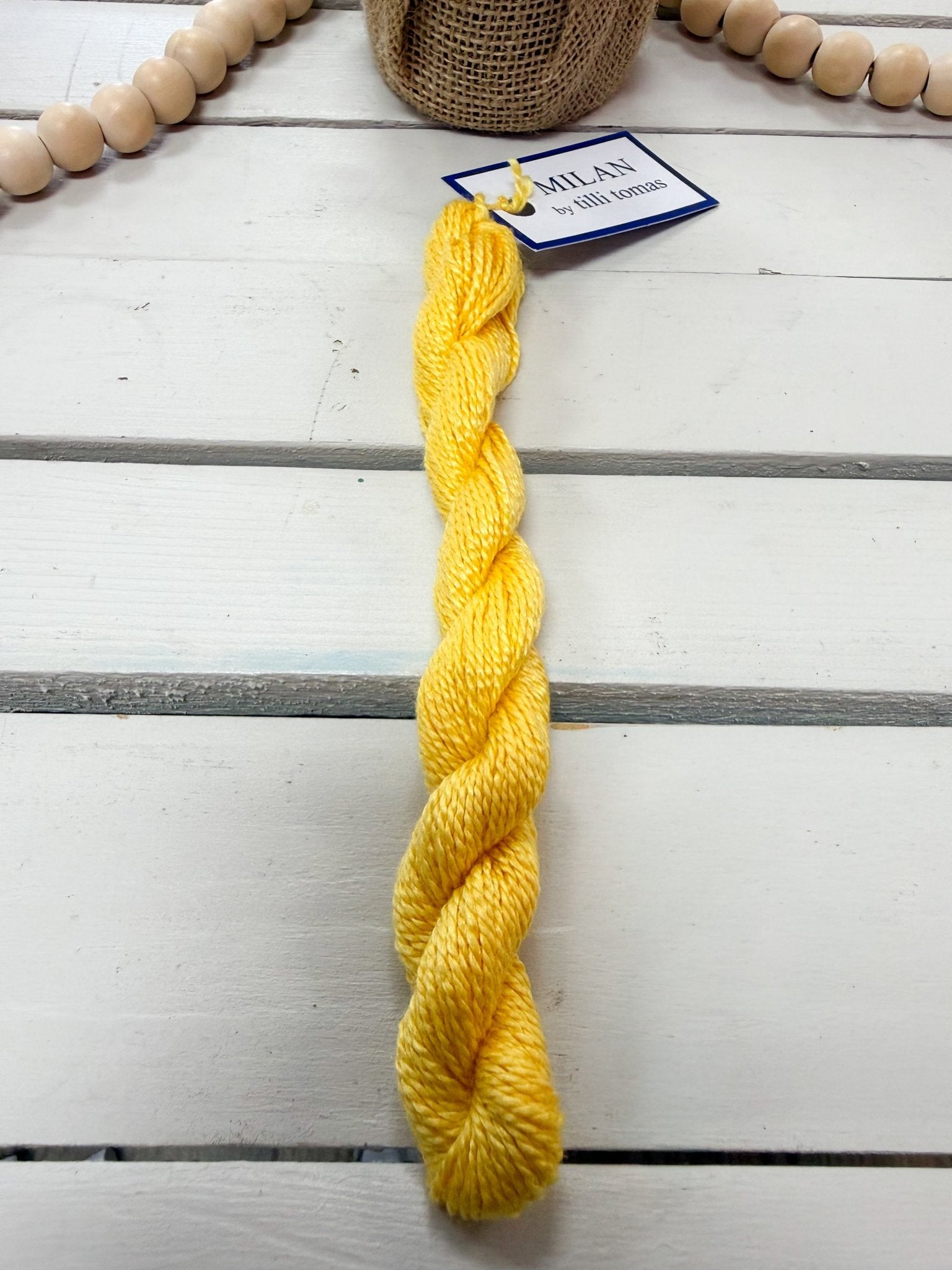 [Tilli Tomas] Milan Thread Skein in Whipped Butter - The Pink Pineapple 850
