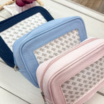 [Tilli Tomas] Navy Blue Canvas Cosmetic Bag - The Pink Pineapple 850