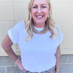 Timeless Ease Cap Sleeve Top - The Pink Pineapple 850