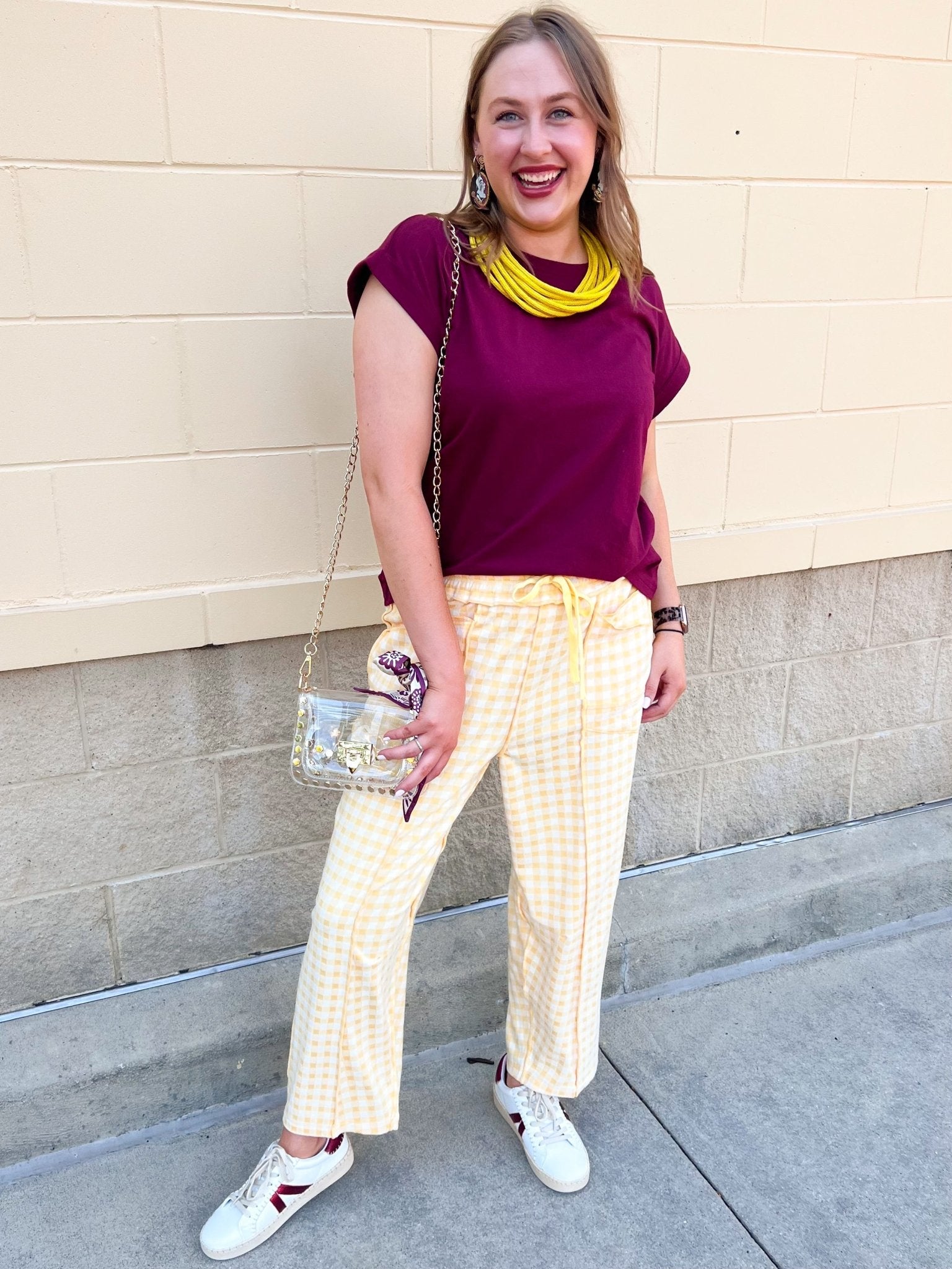 Timeless Ease Cap Sleeve Top in Cabernet - The Pink Pineapple 850