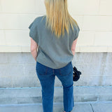 Timeless Olive Top - The Pink Pineapple 850
