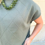Timeless Olive Top - The Pink Pineapple 850