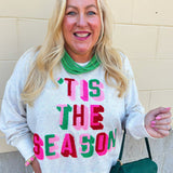 'Tis the Season Crewneck in Cream - The Pink Pineapple 850