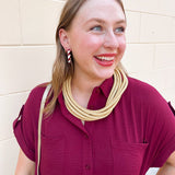 Tomahawk Twist Hoop Earrings - The Pink Pineapple 850