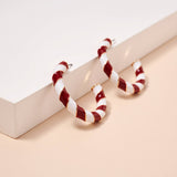 Tomahawk Twist Hoop Earrings - The Pink Pineapple 850