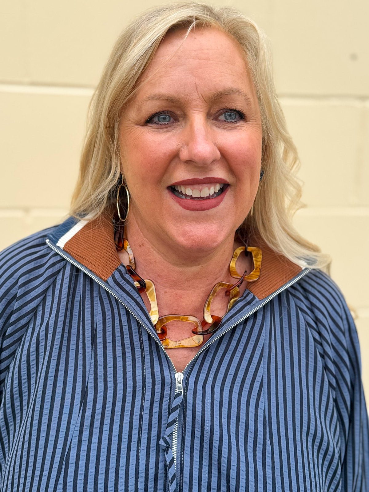 Tortoise Muse Chunky Link Necklace - The Pink Pineapple 850