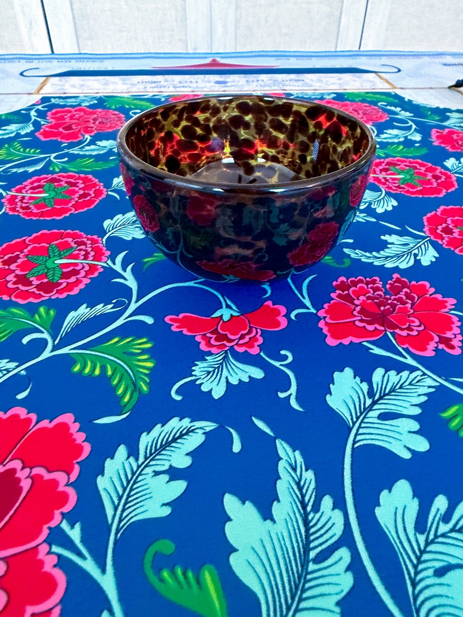 Tortoise Print Tidbit Bowl - The Pink Pineapple 850