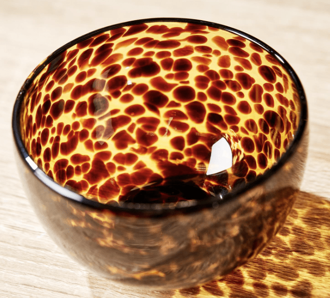 Tortoise Print Tidbit Bowl - The Pink Pineapple 850