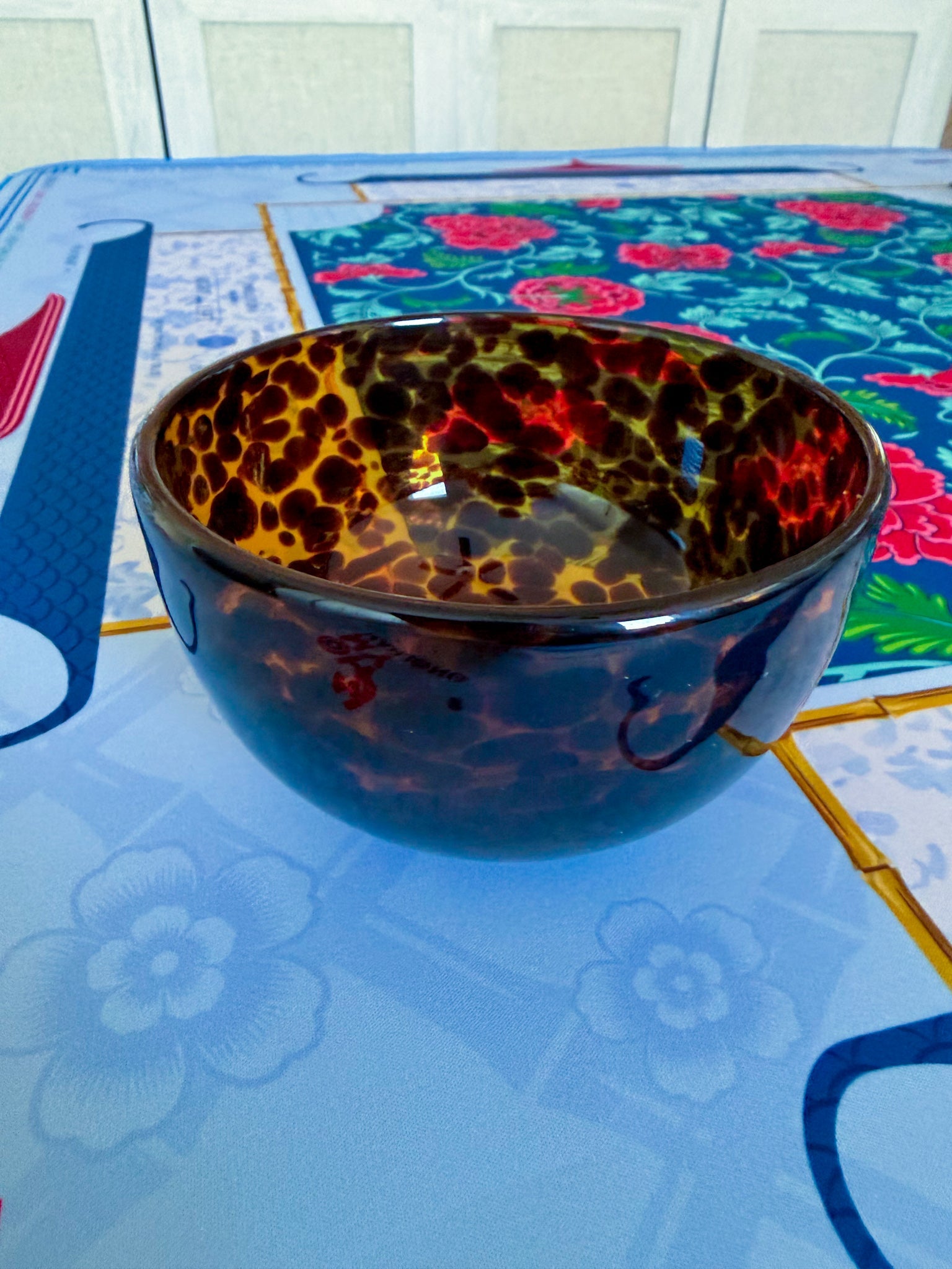 Tortoise Print Tidbit Bowl - The Pink Pineapple 850