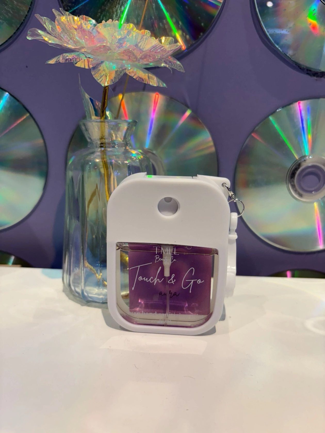 Touch and Go Hand Sanitizer Mist – Aura Scent - The Pink Pineapple 850