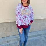 Traditions & Triumph Toile Sweatshirt - The Pink Pineapple 850