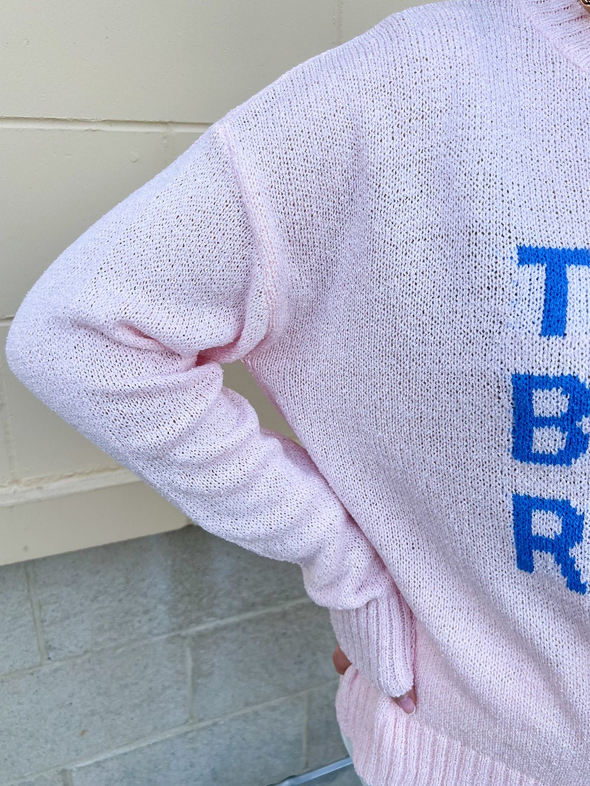 Travel Beach Repeat Sweater - The Pink Pineapple 850