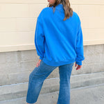 Tri Delta Mock Neck Sweatshirt - The Pink Pineapple 850