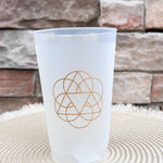 Tri Delta Stay Golden Stadium Cup - The Pink Pineapple 850