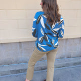 [TRIBAL] Blue Haven Knit Top - The Pink Pineapple 850