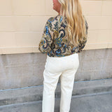 [TRIBAL] Meadow Muse Floral Sweater - The Pink Pineapple 850