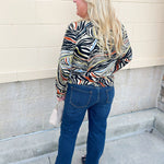 [TRIBAL] Wild Side Soft Knit Top - The Pink Pineapple 850