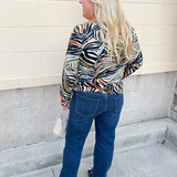 [TRIBAL] Wild Side Soft Knit Top - The Pink Pineapple 850