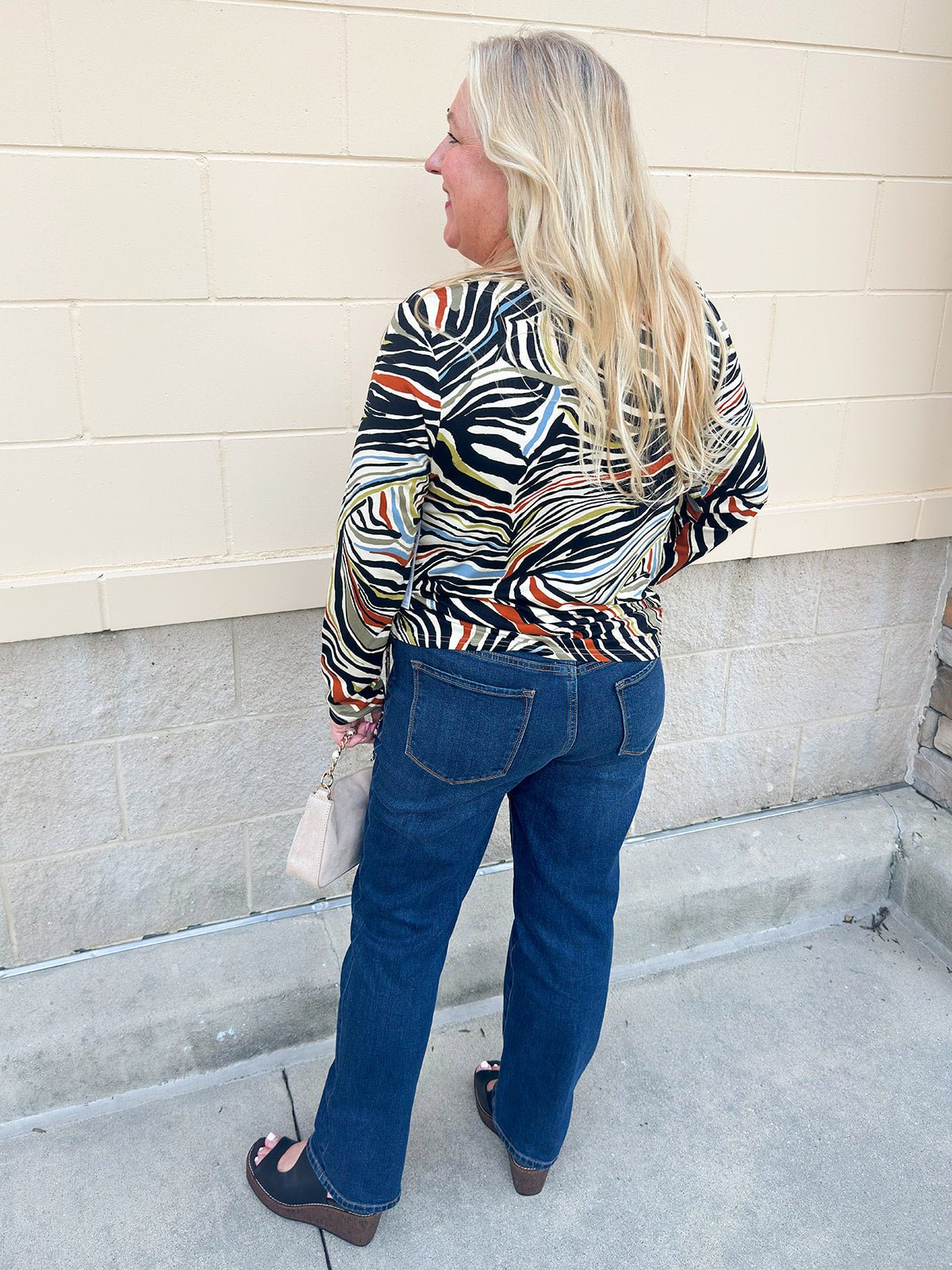 [TRIBAL] Wild Side Soft Knit Top - The Pink Pineapple 850