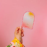 [Tribe + Temple] Color Me Up Hoop Earrings - The Pink Pineapple 850