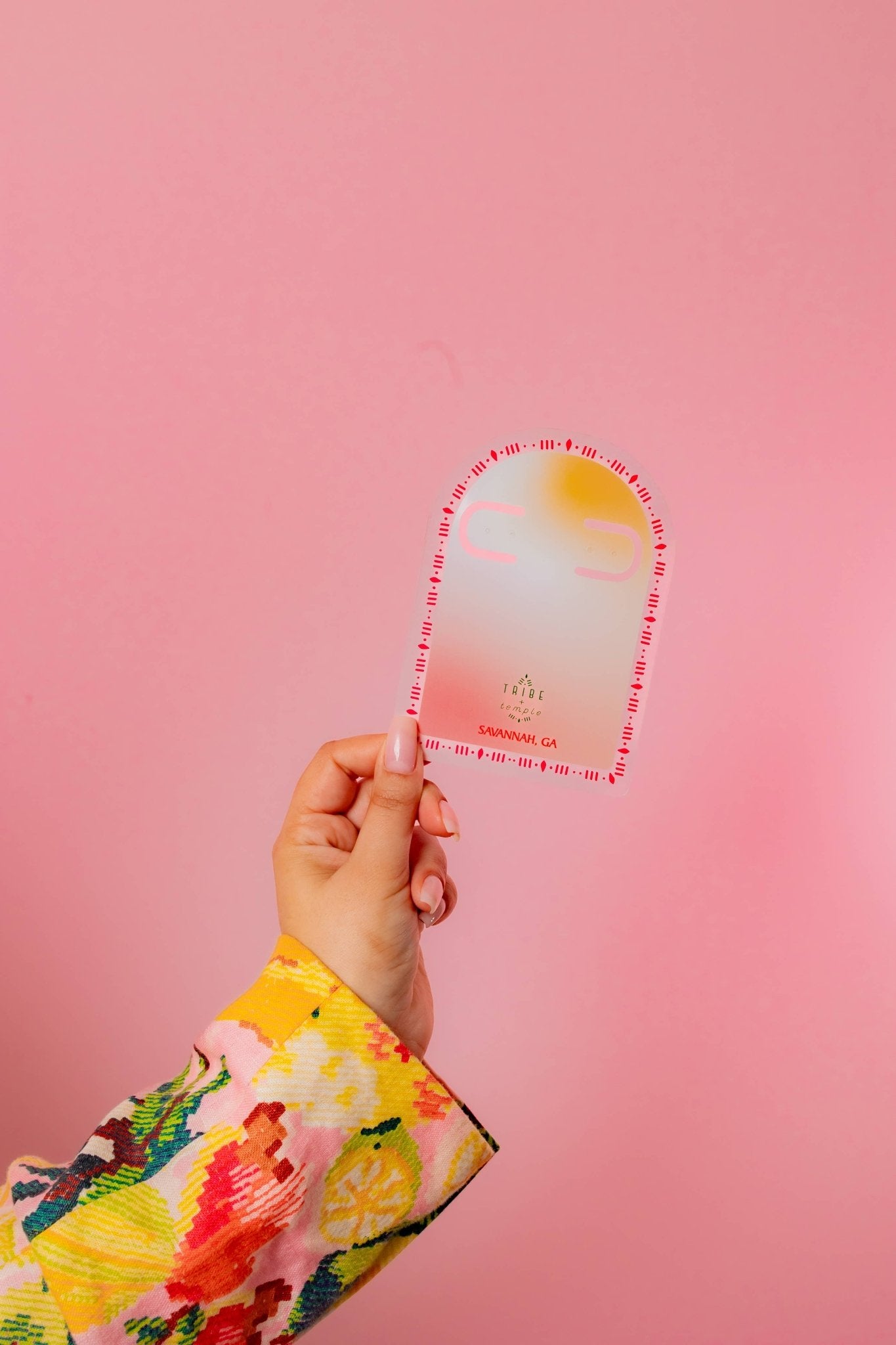 [Tribe + Temple] Color Me Up Hoop Earrings - The Pink Pineapple 850