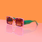 [Tribe + Temple] Deco Sunglasses - The Pink Pineapple 850