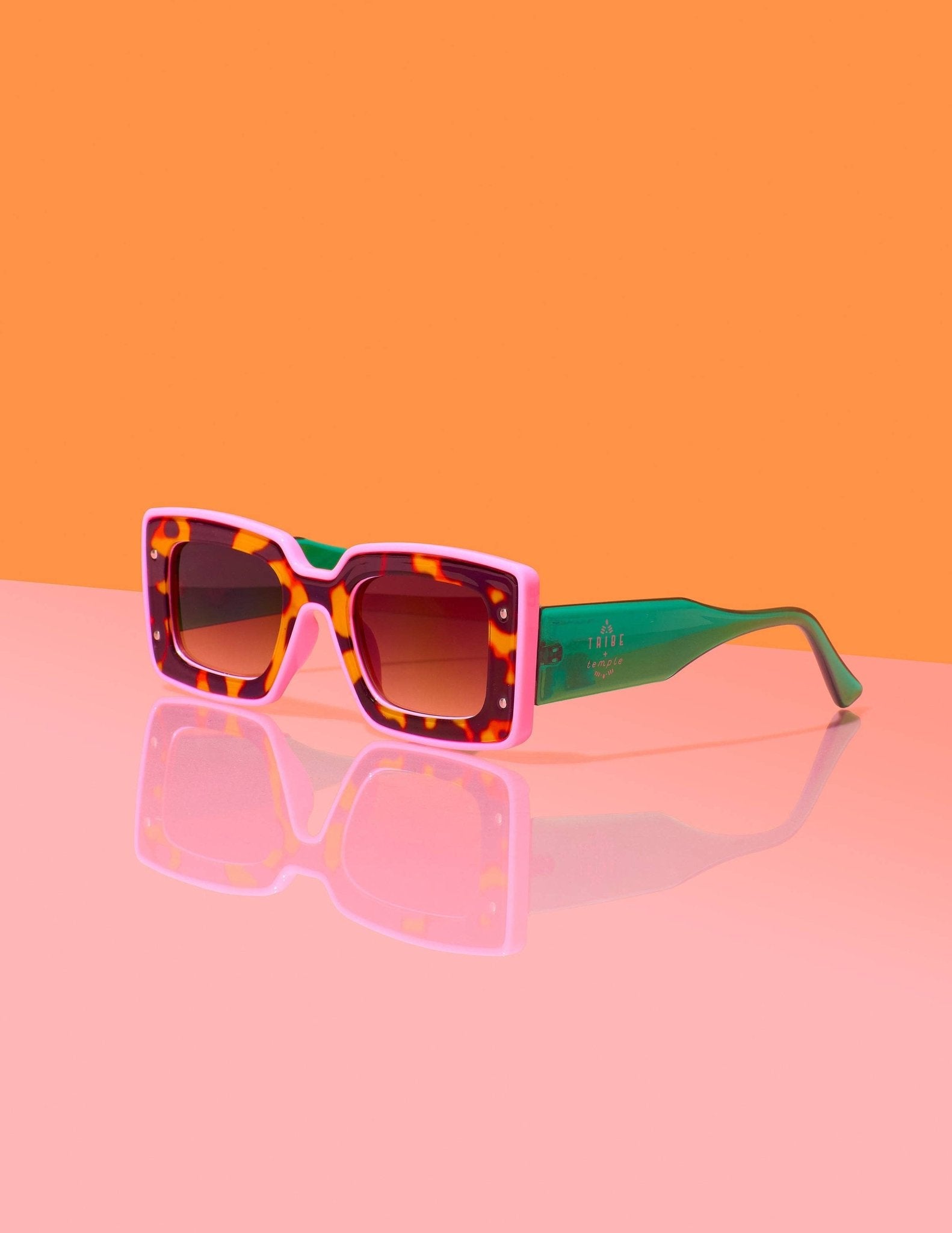 [Tribe + Temple] Deco Sunglasses - The Pink Pineapple 850
