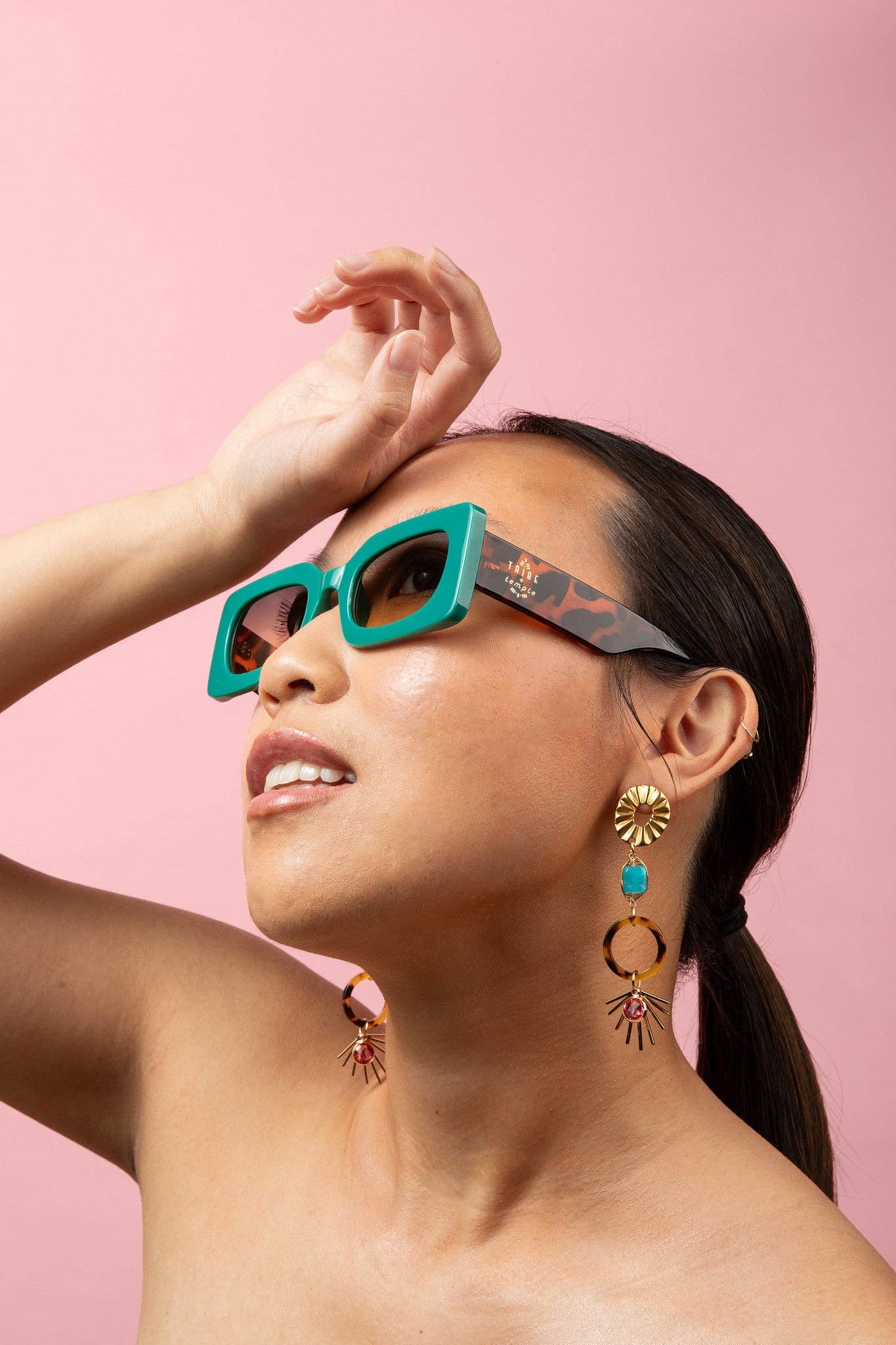[Tribe + Temple] Not so Jade'ed Sunglasses - The Pink Pineapple 850