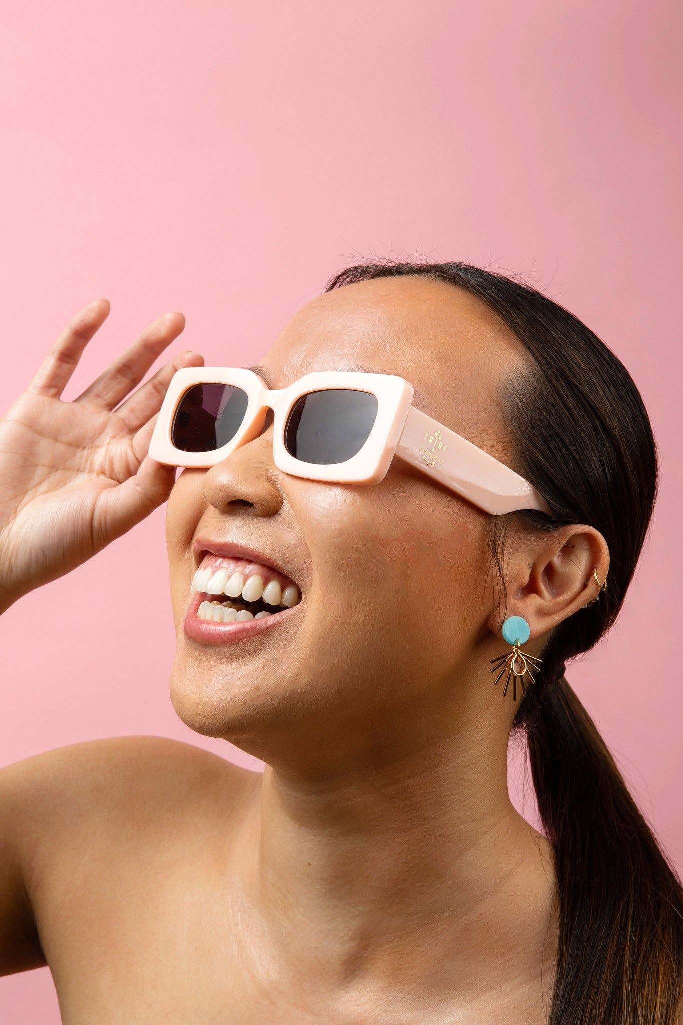 [Tribe + Temple] Rose Sunglasses - The Pink Pineapple 850