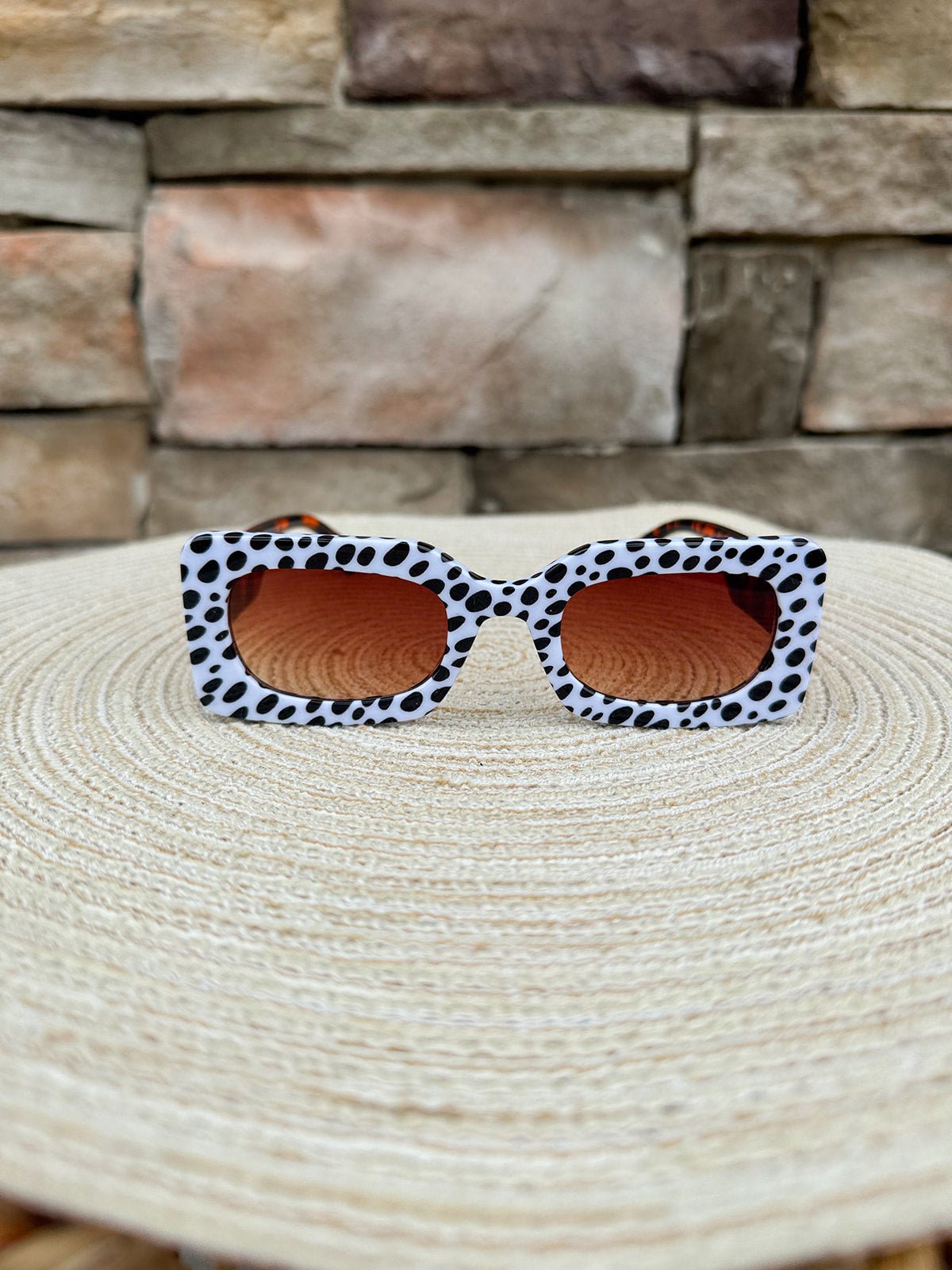 [Tribe + Temple] Spot Me If You Can Mixed Print Sunglasses - The Pink Pineapple 850