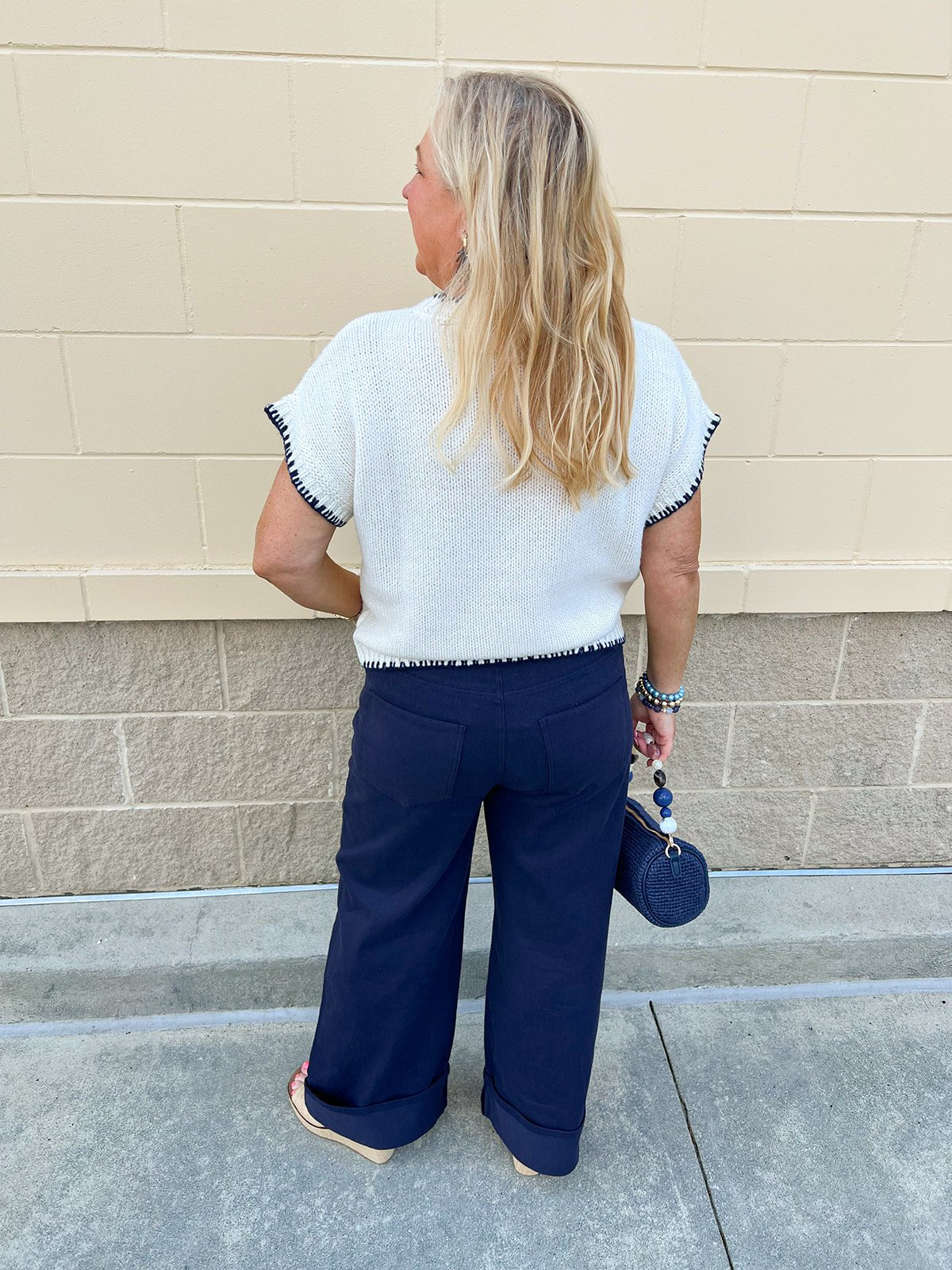 Twin Fin Sweater Top - The Pink Pineapple 850