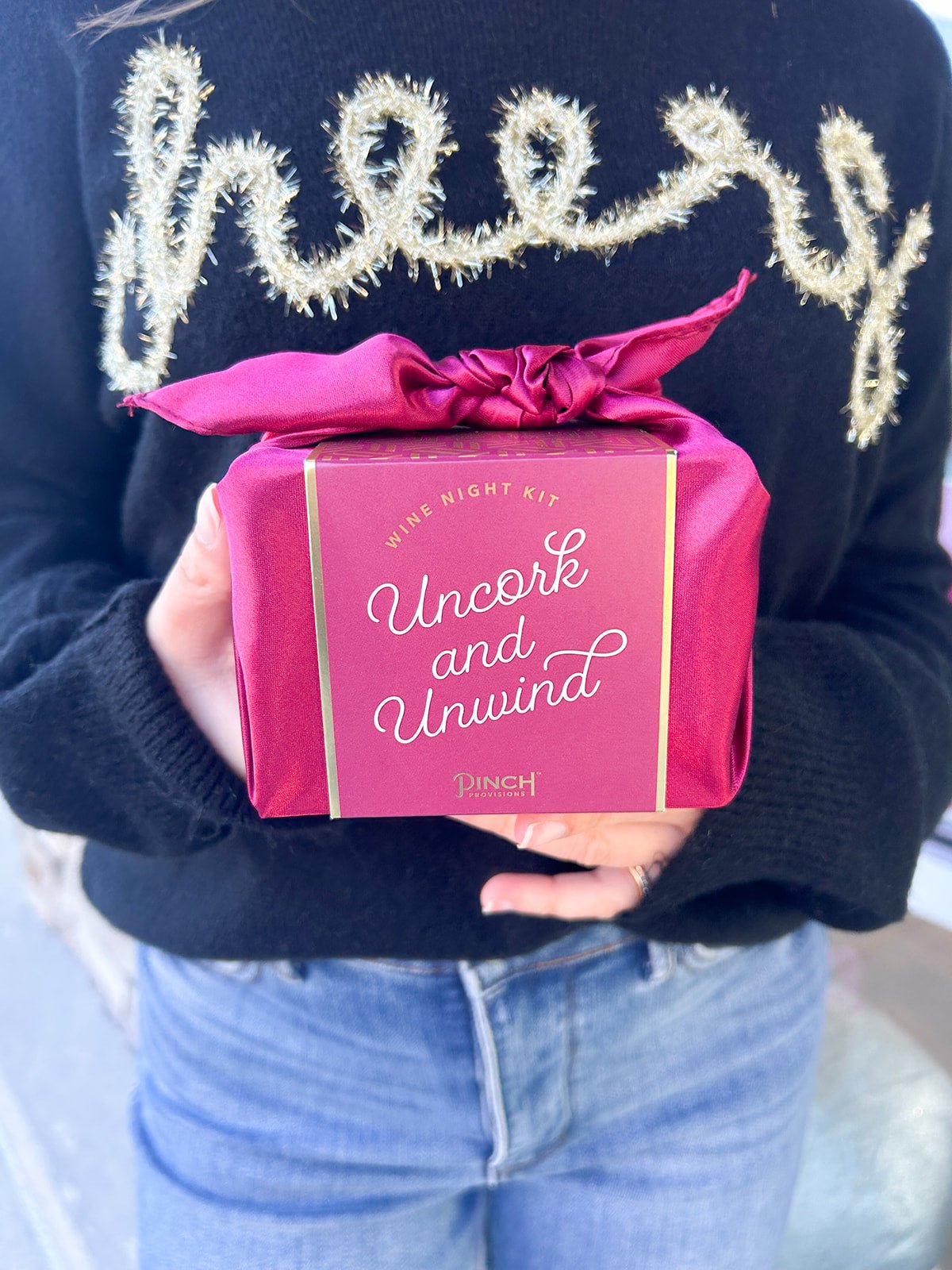 Uncork & Unwind Wine Night Kit - The Pink Pineapple 850