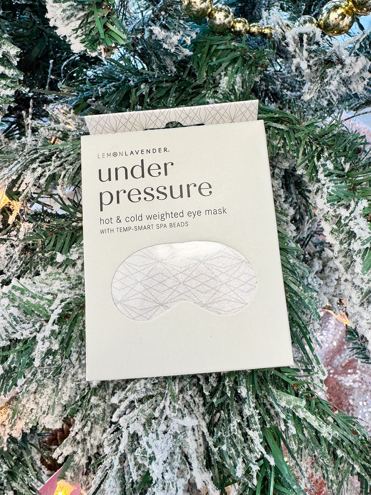 Under Pressure Weighted Eye Mask - The Pink Pineapple 850