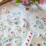 University of Alabama® Mahjong Tiles - The Pink Pineapple 850