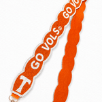 University of Tennessee Fully Beaded Scalloped Purse Strap - The Pink Pineapple 850