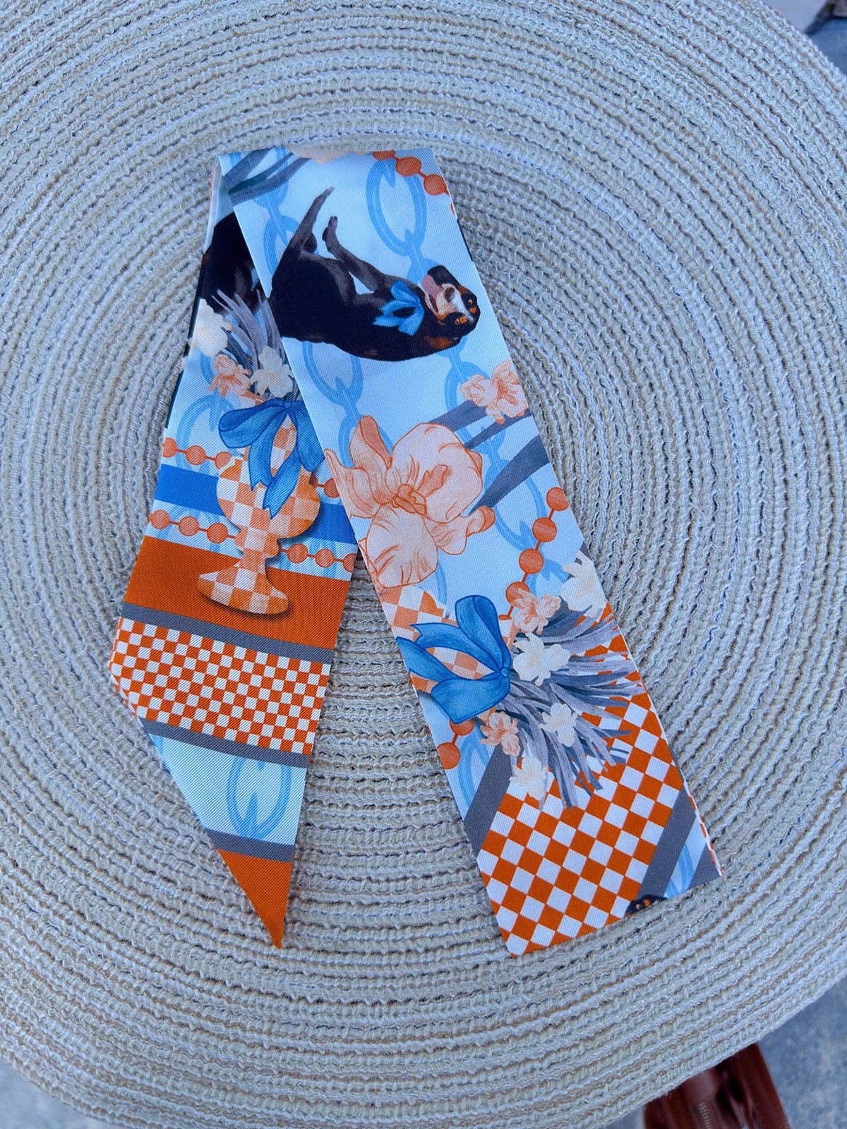 University of Tennessee Gameday Heirloom Scarflette™ - The Pink Pineapple 850
